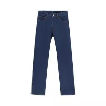 Брюки MM6 Maison Margiela Split Reversed Denim Trousers 'Blue', синий