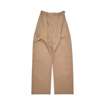 Брюки MM6 Maison Margiela Twill Pant 'Sand', загар