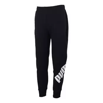 Брюки modern sports sweatpants 'black' Puma, черный