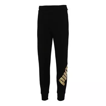 Брюки modern sports sweatpants 'black' Puma, черный