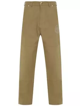 Брюки Moncler Cotton canvas, бежевый