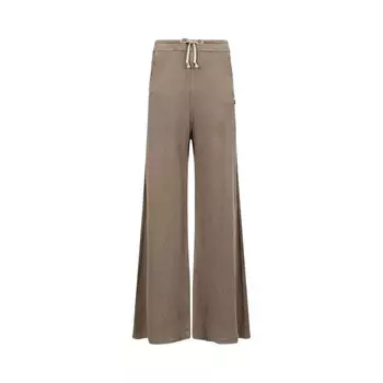Брюки Moncler x Rick Owens Track Pants Dust, желто-коричневый