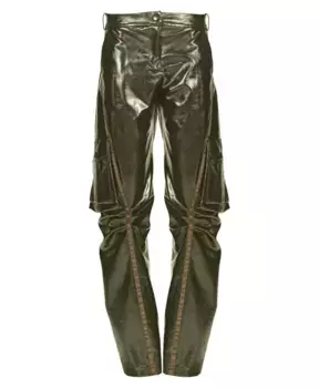 Брюки Монтенаполеоне Mvp Wardrobe, зеленый