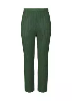 Брюки monthly colors : october Pleats Please Issey Miyake, зеленый