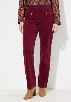 Брюки MONY STRETCH ZIP POCKET Ulla Popken, Бордо
