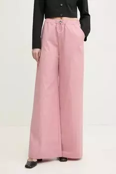 Брюки Moschino Jeans, розовый