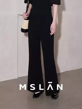 Брюки Mslan повседневные, черный