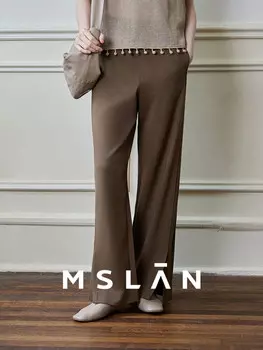 Брюки Mslan широкие, черный