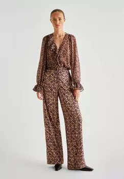 Брюки MULTIETNIC Scalpers, коричневый