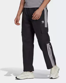 Брюки мужские Adidas с накладными карманами, черный
