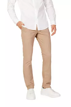 Брюки мужские Armani Exchange хлопковые повседневные, бежевый