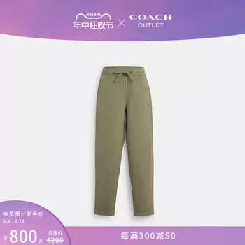 Брюки мужские Coach Outlet, темно-оливковый
