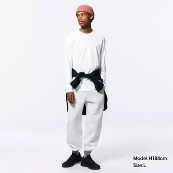 Брюки мужские GU утепленные, черный