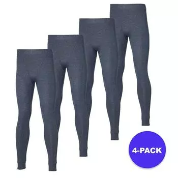 Брюки мужские Heatkeeper Thermo Basic 4-PACK антрацитовые HEAT KEEPER, цвет grau