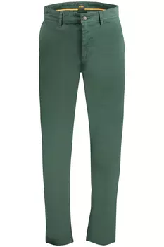 Брюки мужские Hugo Boss зауженного кроя, зеленый