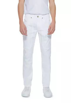 Брюки мужские Jeckerson хлопковые, белый
