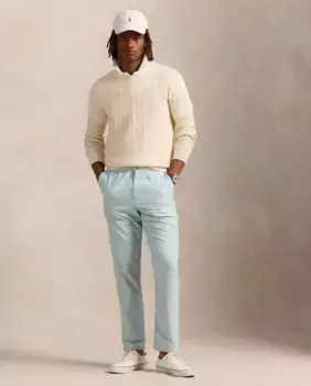 Брюки мужские классического кроя Oxford Prepster больших размеров Polo Ralph Lauren, зеленый