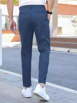 Брюки мужские Manfinity Mode с завязками, синий