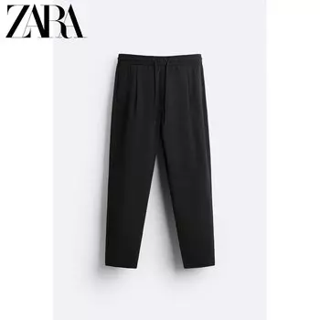 Брюки мужские облегающие Zara, черный