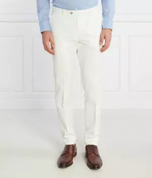 Брюки мужские Oscar Jacobson с подворотами, белый