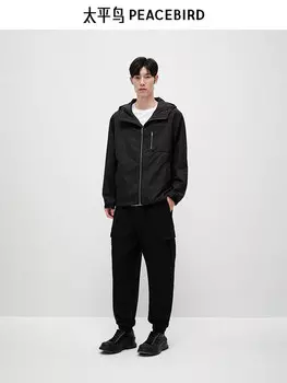 Брюки мужские Peacebird с карманами, черный