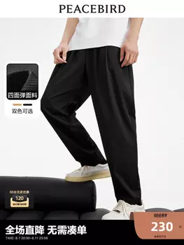 Брюки мужские Peacebird зауженные, черный