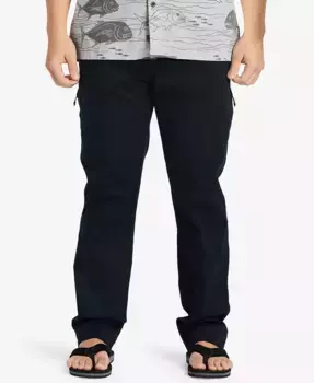 Брюки мужские Quiksilver After Surf с эластичным поясом Quiksilver Waterman, черный