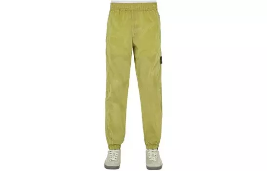 Брюки мужские Stone Island устойчивые к разрывам, лимонный
