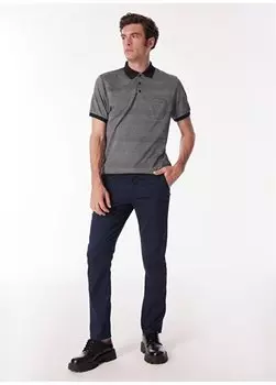 Брюки мужские темно-синие 4BX012420002 Beymen Business, темно-синий