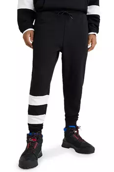 Брюки мужские Tommy Jeans спортивные с полосками, черный