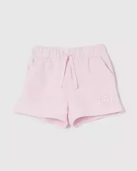 Брюки на эластичной талии, шнурки и логотип Gap, цвет Rosa