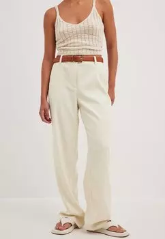 Брюки NA-KD, белый