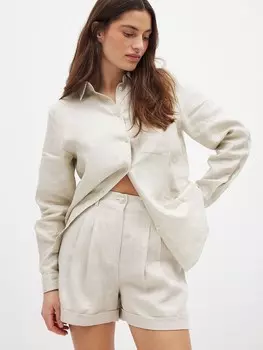 Брюки NA-KD, бежевый