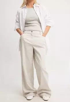 Брюки NA-KD, бежевый