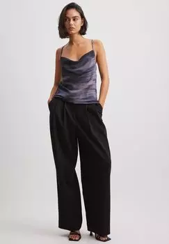 Брюки NA-KD, цвет black