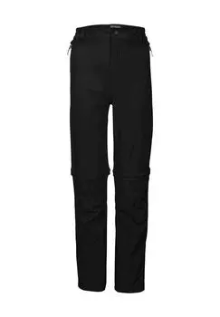 Брюки на молнии, боковые карманы, шлевки для ремня, детские killtec, черный