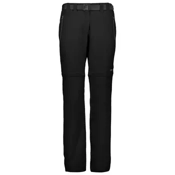 Брюки на молнии Cmp Women's Zip Off Pant, цвет Nero