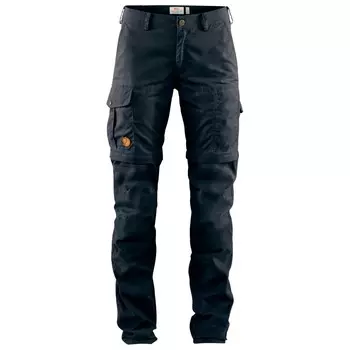 Брюки на молнии Fjllrven Women's Karla Pro Zip Off Trousers, темно синий