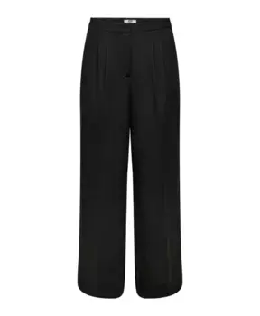 Брюки на молнии и пуговице Jacqueline De Yong, черный