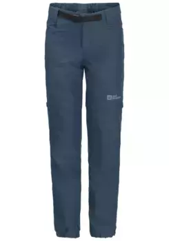 Брюки на молнии Jack Wolfskin "ACTIVE ZIP OFF PANTS K", цвет Dark-Sea