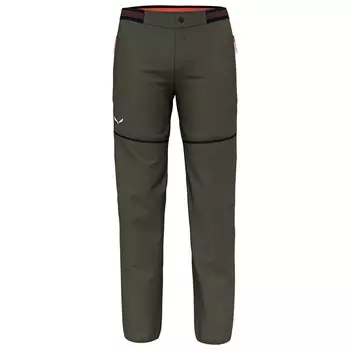 Брюки на молнии Salewa Pedroc 2 Durastretch 2/1 Zip Off Pant, цвет Dark Olive II