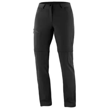 Брюки на молнии Salomon Women's Wayfarer Zip Off, цвет Deep Black