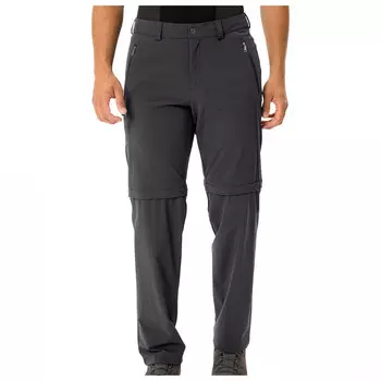 Брюки на молнии Vaude Farley Stretch Zip Off II, черный