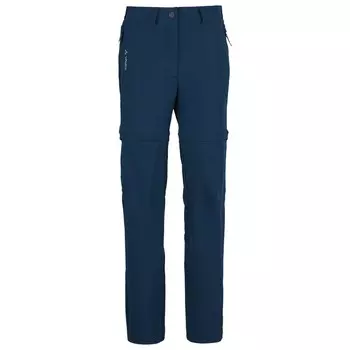 Брюки на молнии Vaude Kid's Zip Off Slim Fit, цвет Dark Sea