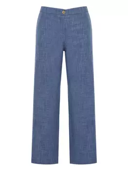 Брюки на пуговицах Barba, синий