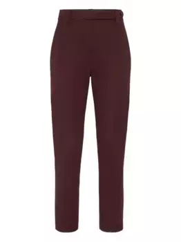 Брюки на пуговицах Brunello Cucinelli, красный