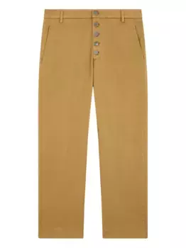 Брюки на пуговицах DONDUP, коричневый