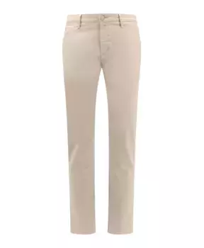 Брюки на пуговицах и молнии Jacob Cohn, бежевый