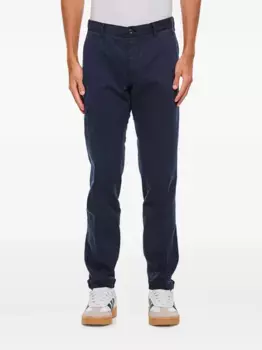 Брюки на пуговицах Incotex, синий