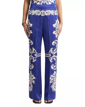 Брюки на резинке Etro, синий